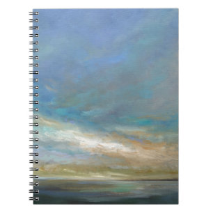 Carnet Nuages côtiers avec l'océan