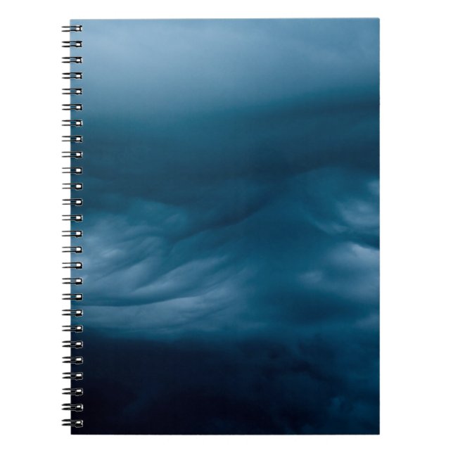 Carnet Nuages de cumulus bleus (Devant)