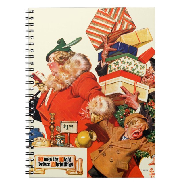Carnet Nuit avant Noël (Devant)