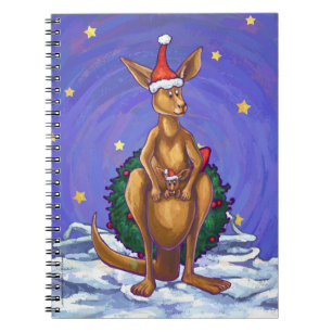 Carnet Nuit étoilée de Noël Kangaroo