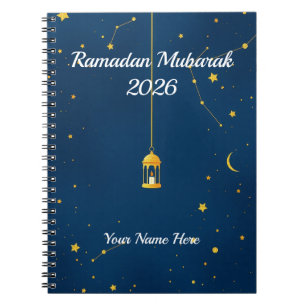 Carnet Nuit étoilée islamique rêveuse