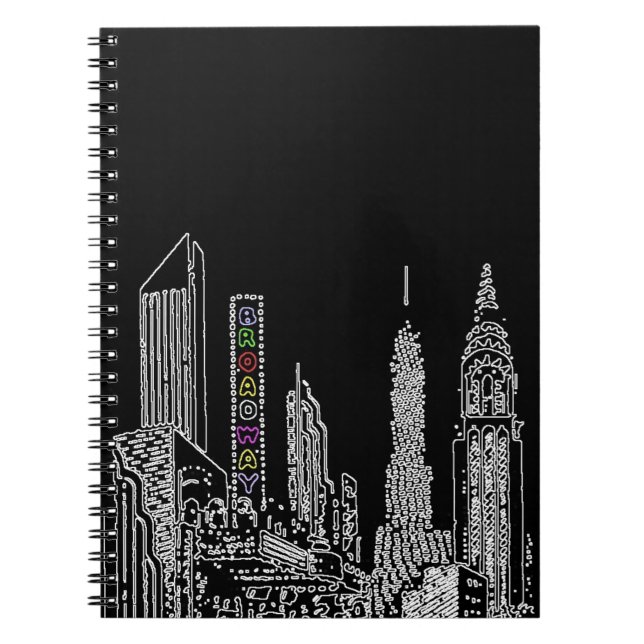 Carnet Nuits de Broadway (Devant)