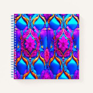 Carnet numérique 3D coloré - Taille parfaite