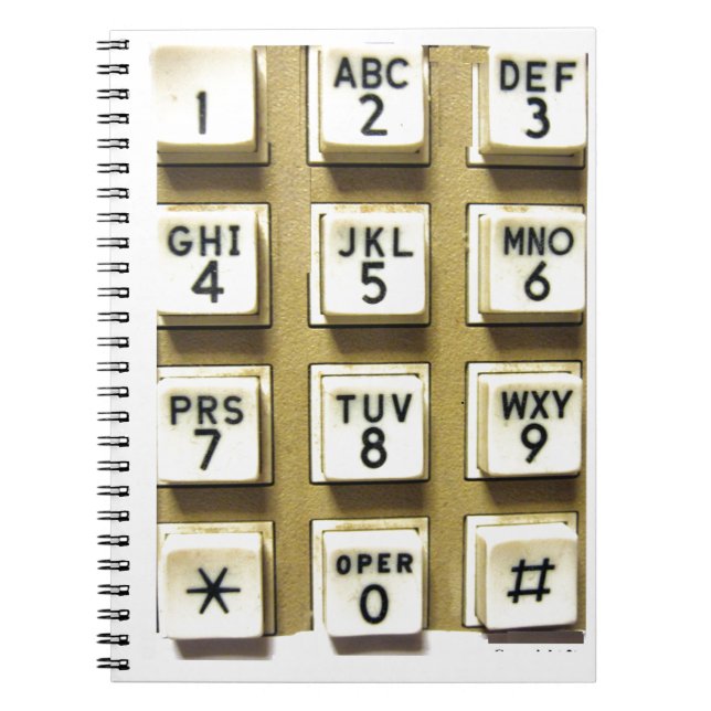 Carnet Numéro de téléphone (Devant)