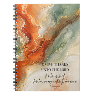Carnet O RENDEZ GRÂCE AU SEIGNEUR |Cadeau de Thanksgiving