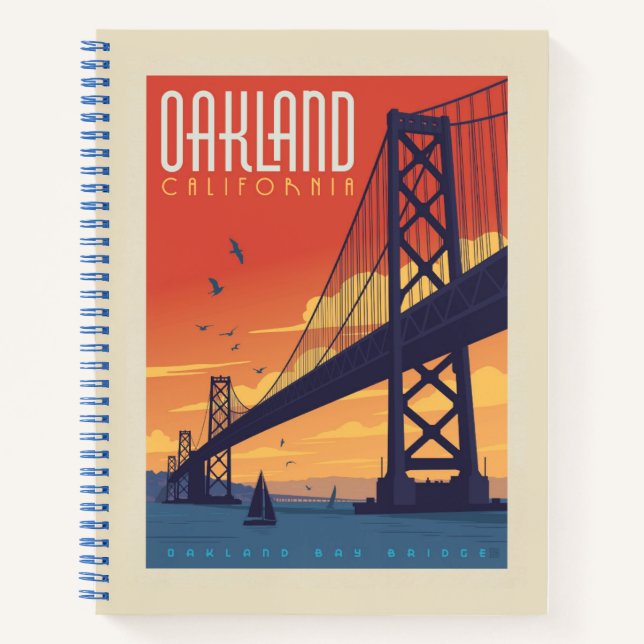Carnet Oakland, Californie (Devant)
