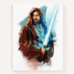 Carnet Obi-Wan Kenobi   Illustration Peinte Obi-Wan