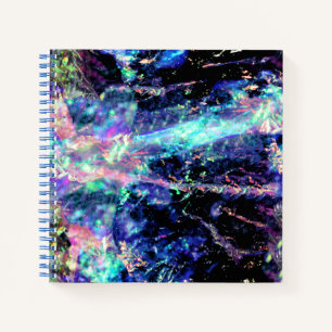 Carnet obscurité et lumière, cristal opal foncé :