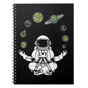Carnet Obtenez cette T-Shirt astronaute de yoga comme ann