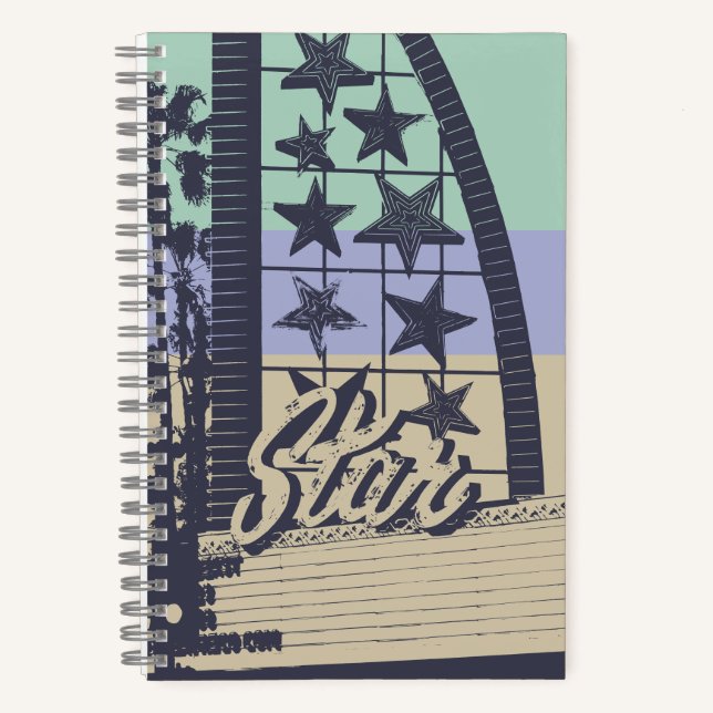 Carnet Oceanside Star Cinema Stripes (Recto)
