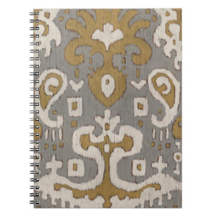 Carnet Ochre Ikat I