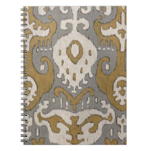 Carnet Ochre Ikat II