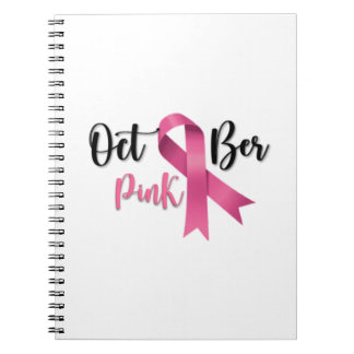Carnet octobre rose notebook