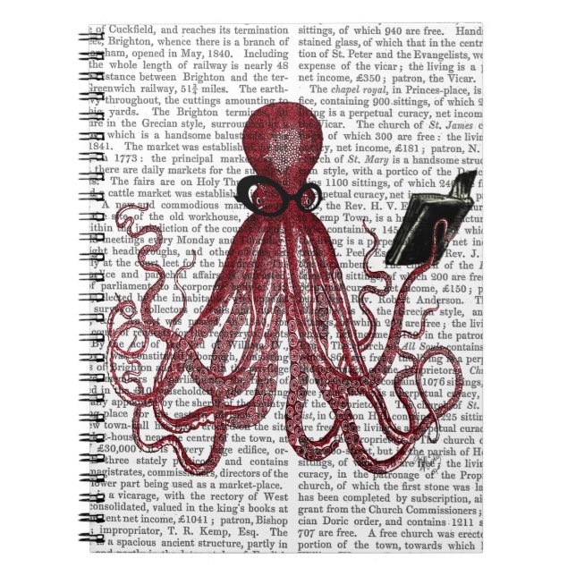 Carnet Octopus intelligent (Devant)
