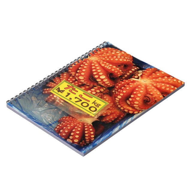 Carnet Octopus Tako た こ marché aux poissons Tsukiji, Toky (Côté gauche)
