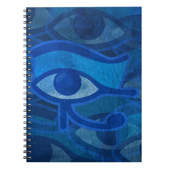Carnet oculaire de la corus bleu (Devant)