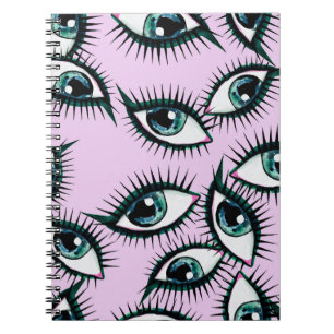 Carnet Oeil de montagne conception Abstraite