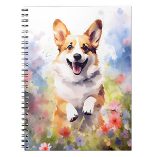 Carnet OEuvre colorée en corgi