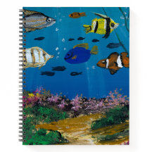 Œuvre d'art faite main - profondeurs de l'océan