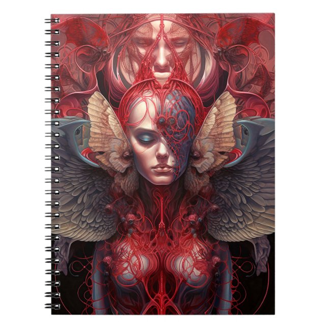 Carnet Oeuvre surréaliste Angel (Devant)