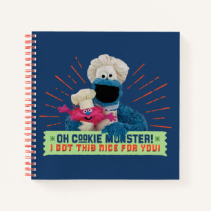 Carnet Oh Cookie Monster ! J'Ai Compris Ça Bien Pour Toi