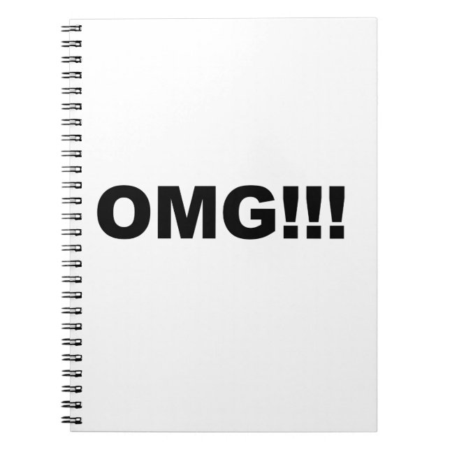 Carnet Oh mon Dieu ! ! ! (Devant)
