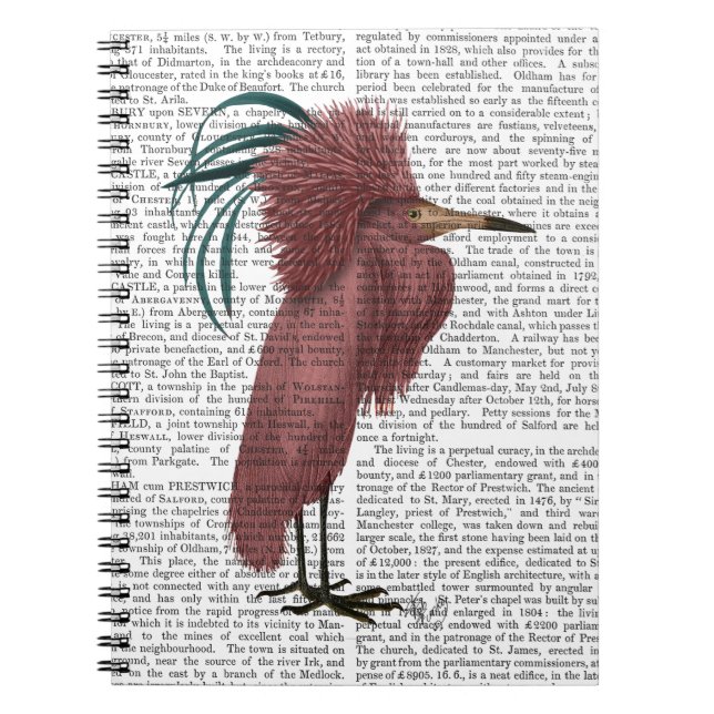 Carnet Oiseau de Marsala mis en berne (Devant)
