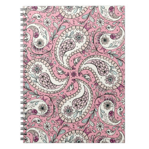 Carnet Oiseaux de marguerite en rose bébé