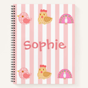 Carnet Oiseaux doux