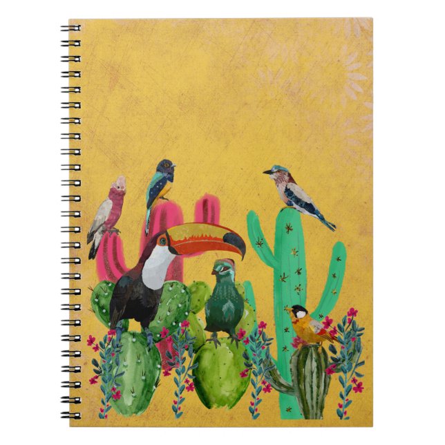 CARNET OISEAUX DU DÉSERT (Devant)