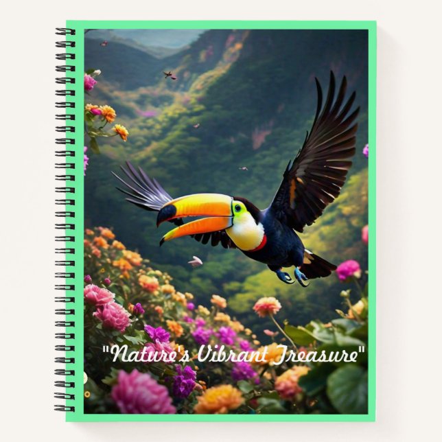 Carnet "Oiseaux du Paradis" (Devant)