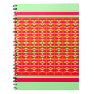 Carnet Oiseaux minimalistes sur grille