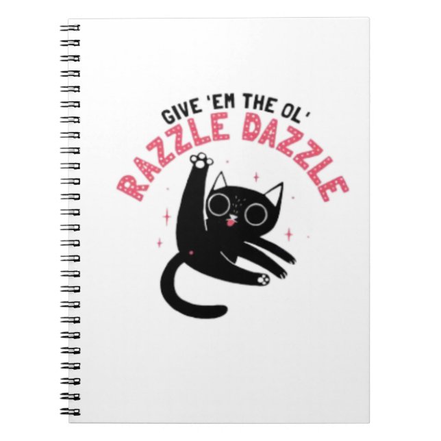 Carnet Ol' Razzle Dazzle_ Chat drôle (Devant)