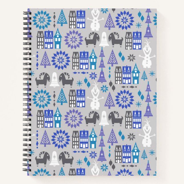 Carnet Olaf | Bricolages Tout Autour Du Motif (Devant)