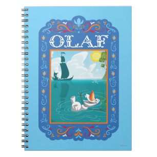 Carnet Olaf Flotter dans l'eau