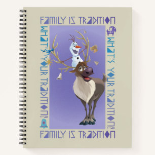 Carnet Olaf & Sven   La famille est la tradition