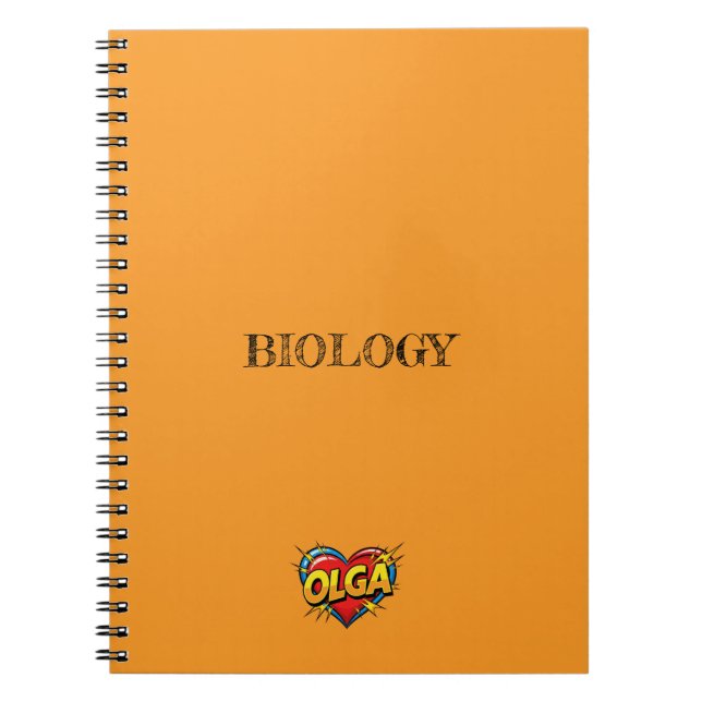 Carnet Olga Heart Yellow (Devant)
