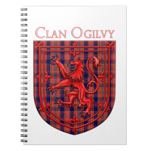 Carnet Oliphant Tartan Scottish Plaid Lion Rampant