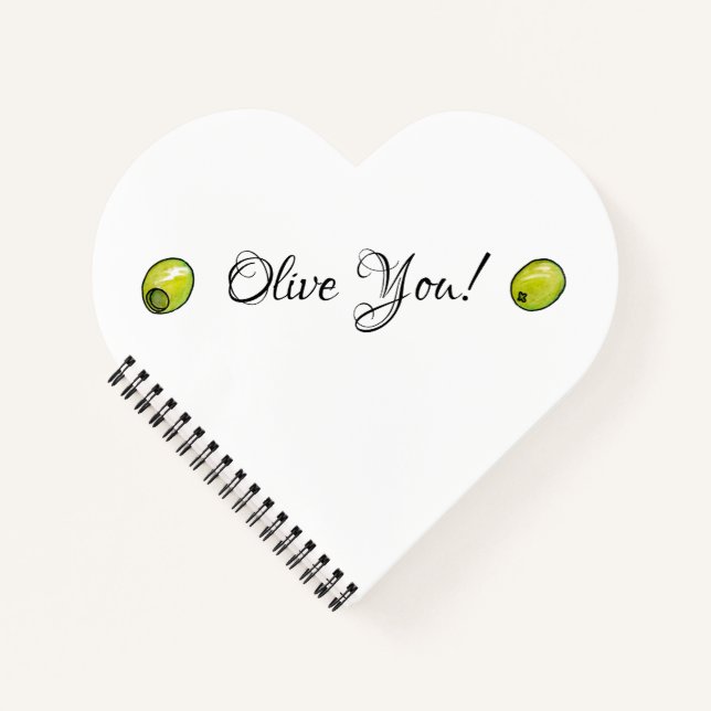 Carnet Olive (Devant)