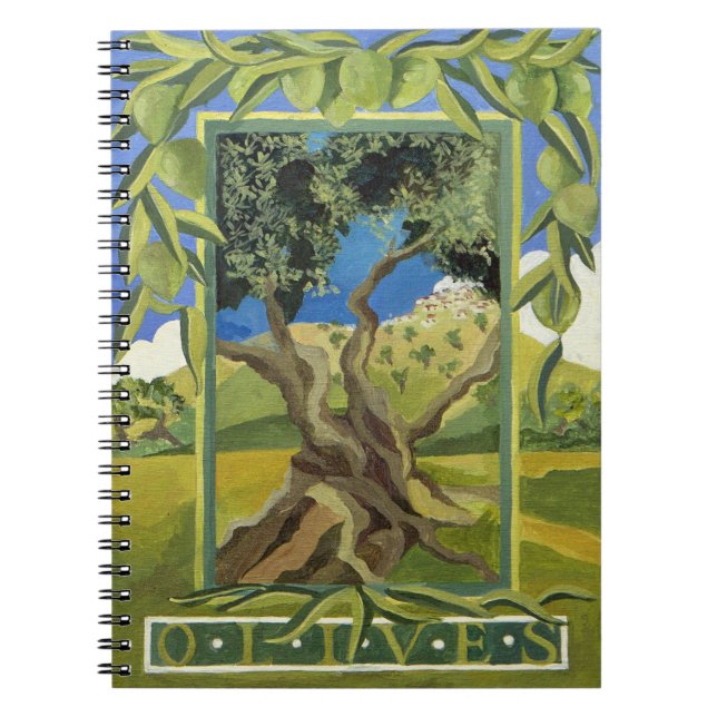 Carnet Olives vertes 2014 (Devant)