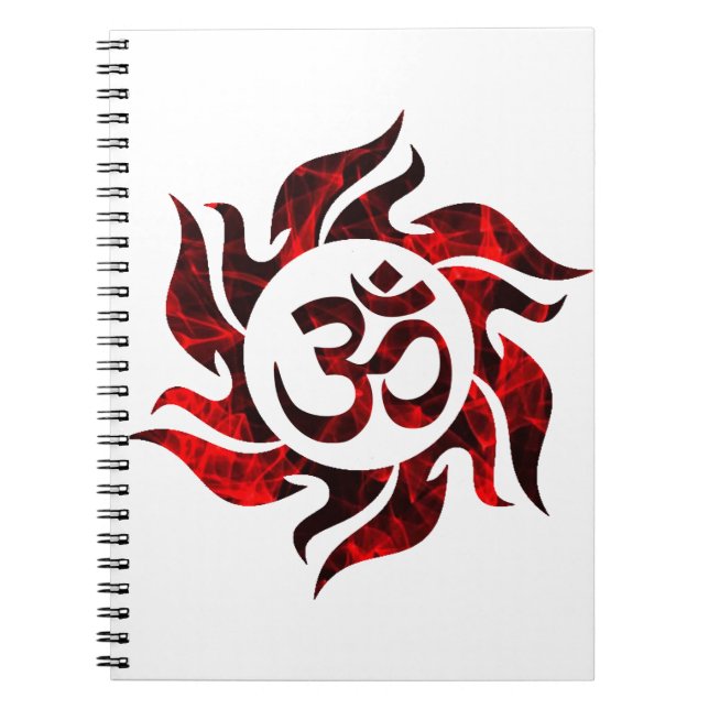 Carnet Om, Om Hindu, Om Symbole, Om Logo, Aum (Devant)