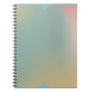 Carnet Ombre Pastel Journal à Gradient Doux Couver