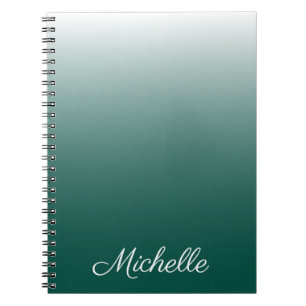 Carnet ombre vert