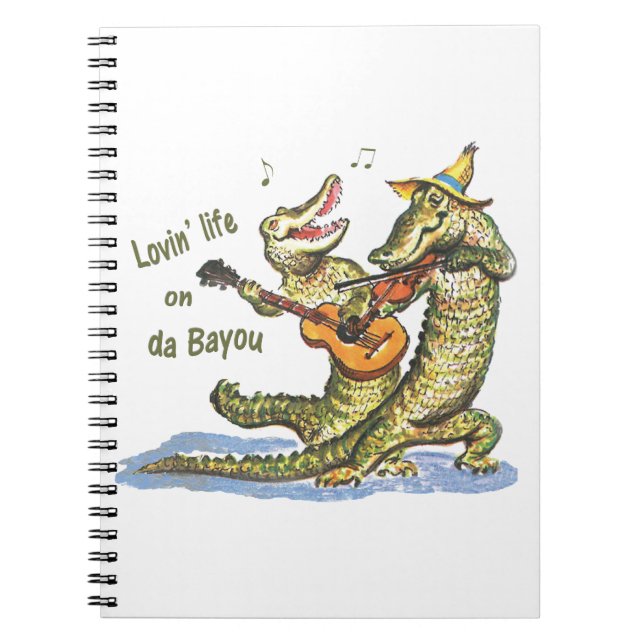 Carnet On da Bayou (Devant)