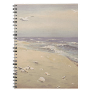 Carnet On the Beach (1879) - Art côtier Vintage