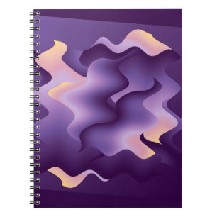 Carnet Ondes violettes