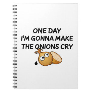 Carnet One Day I'm Gonna Make The Onions Cry