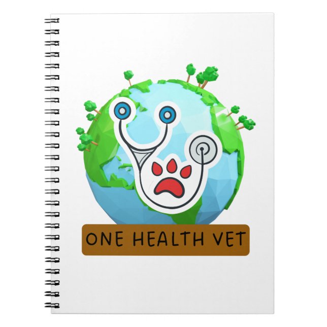 Carnet One Health Vet – Vet Global Health Animal Design (Devant)