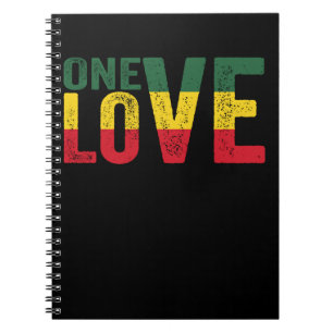Carnet One Love Jamaican Rasta Reggae