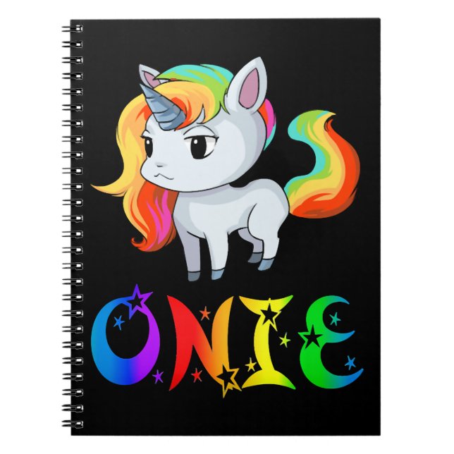 Carnet Onie Unicorn (Devant)